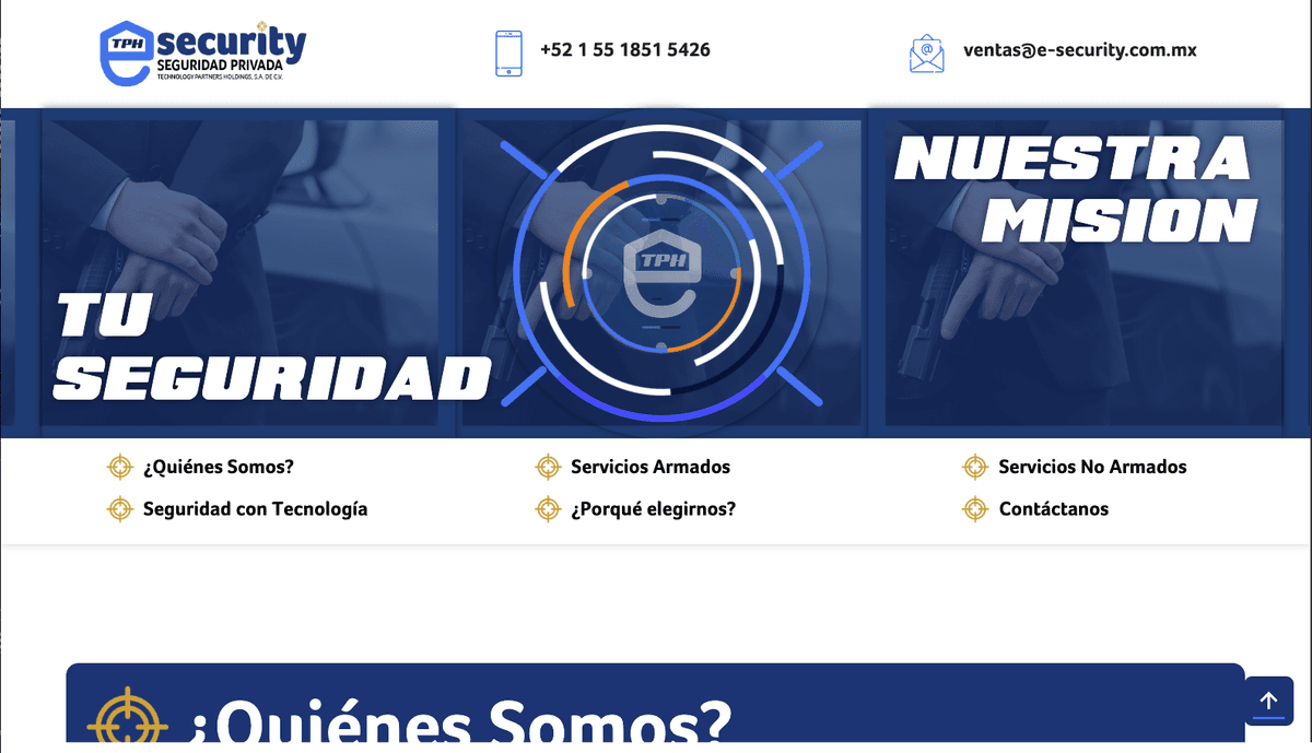 e-Security — Sitio Corporativo